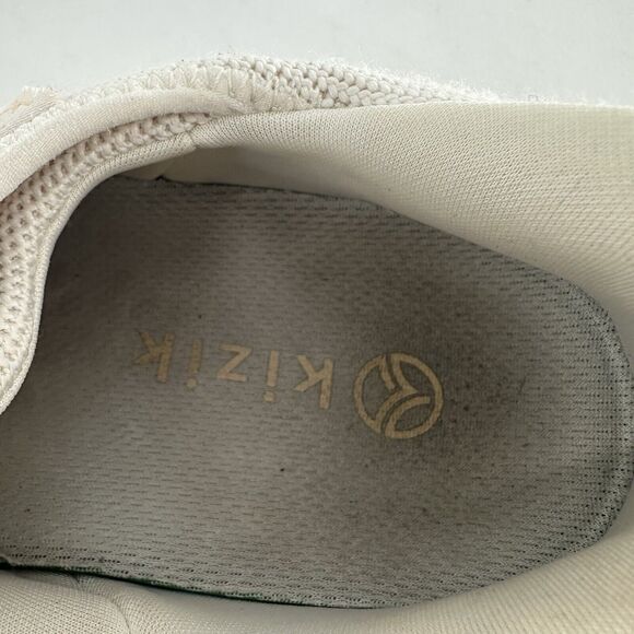 Kizik Sneakers Womens 10 Wide Madrid Eco Knit White Marshmallow Walking Athletic - Picture 16 of 16